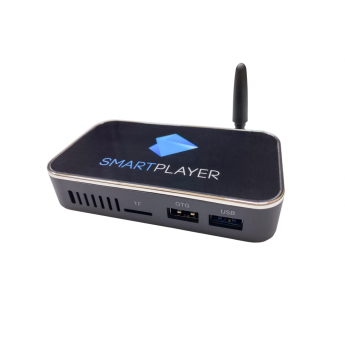 Медиаплеер, Android 11, пульт Bluetooth, 4-ядерный ARM Cortex-A55 SMARTPLAYER SMARTPLAYER-BOX